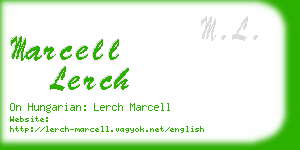 marcell lerch business card